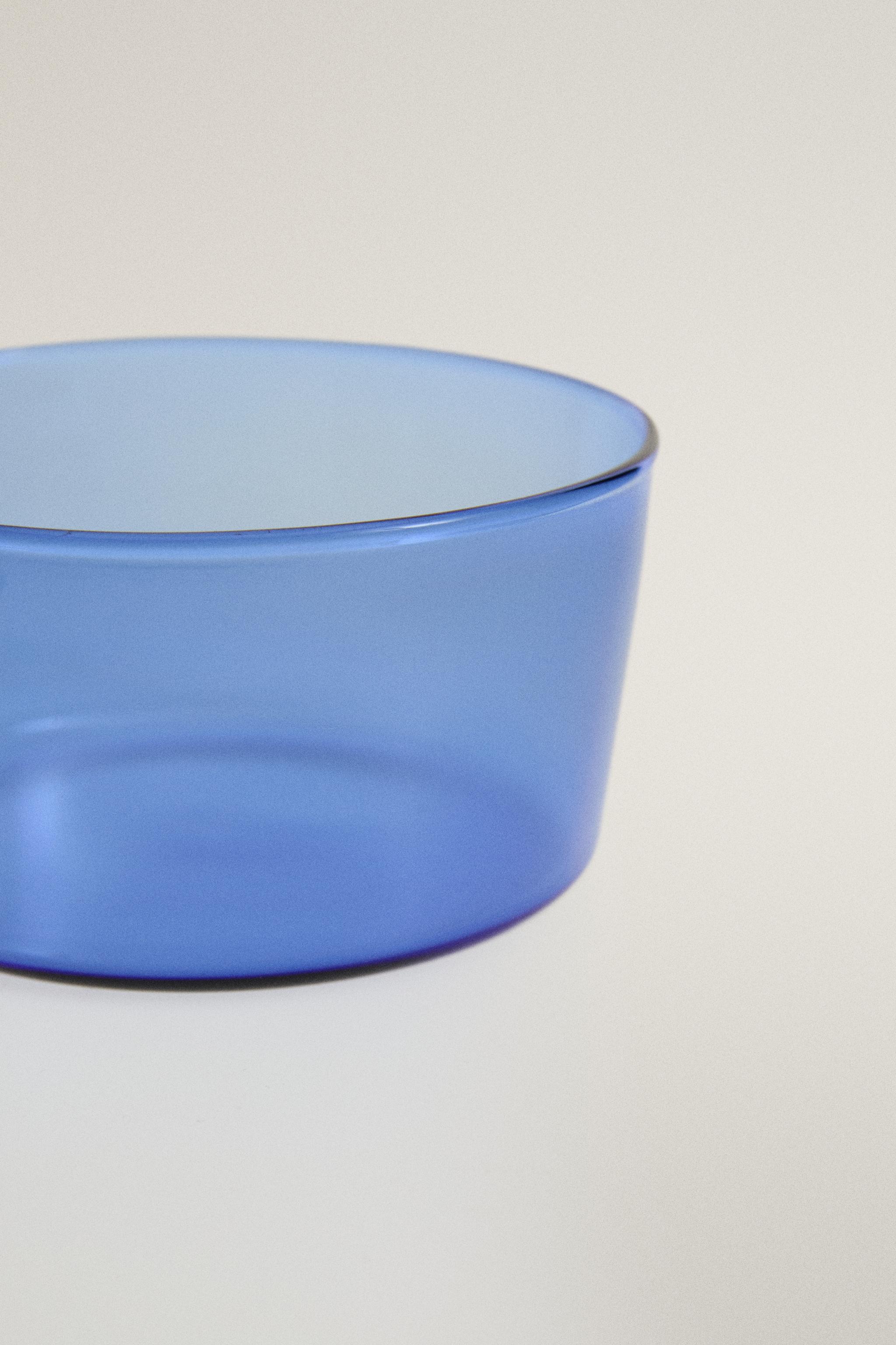 BOROSILICATE GLASS ICE CREAM BOWL WITH HANDLE